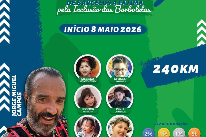 Borboletas Peregrinas — 240 km por 6 crianças da ASLA