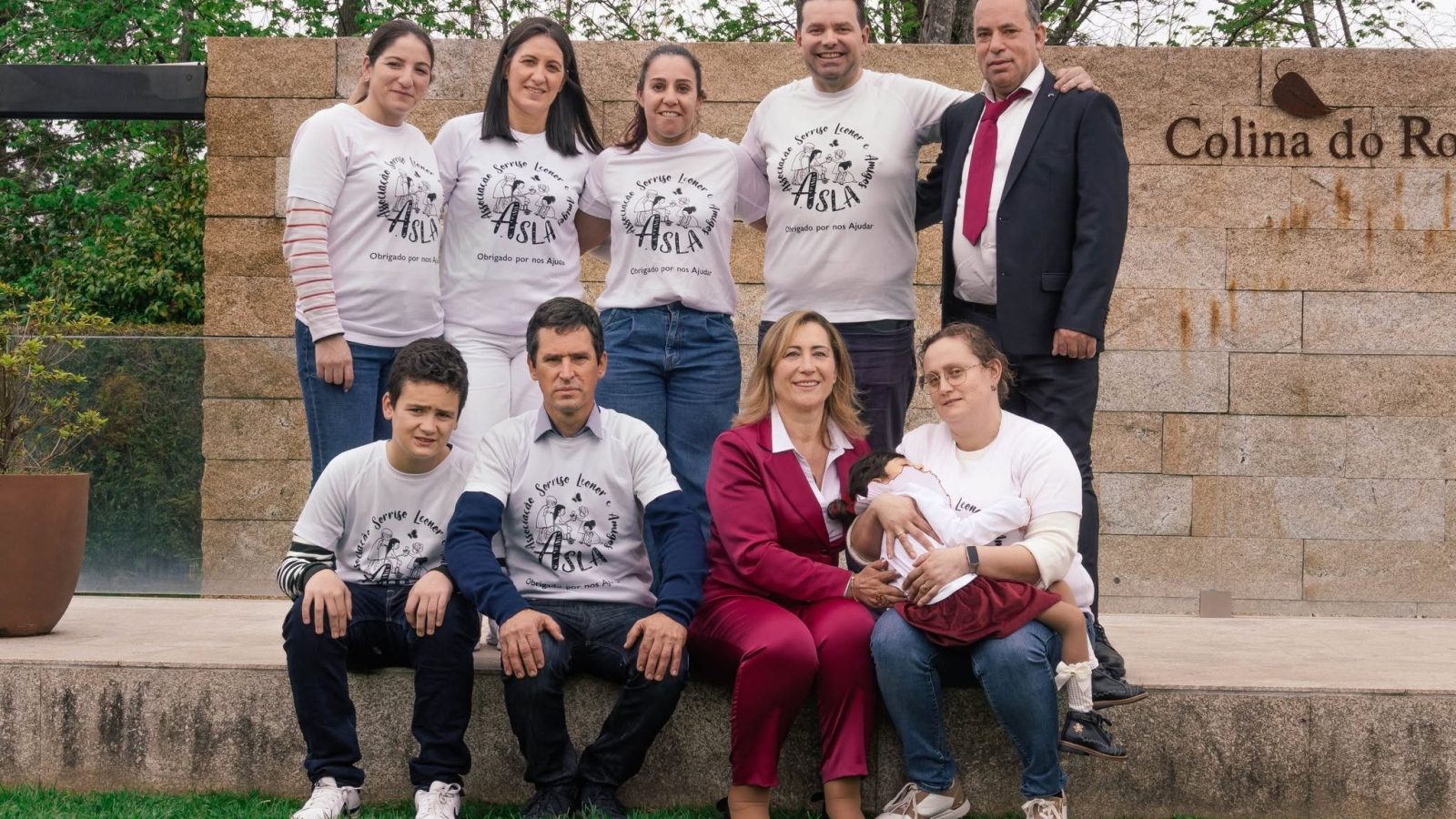 Membros da ASLA numa reunião de parceria institucional